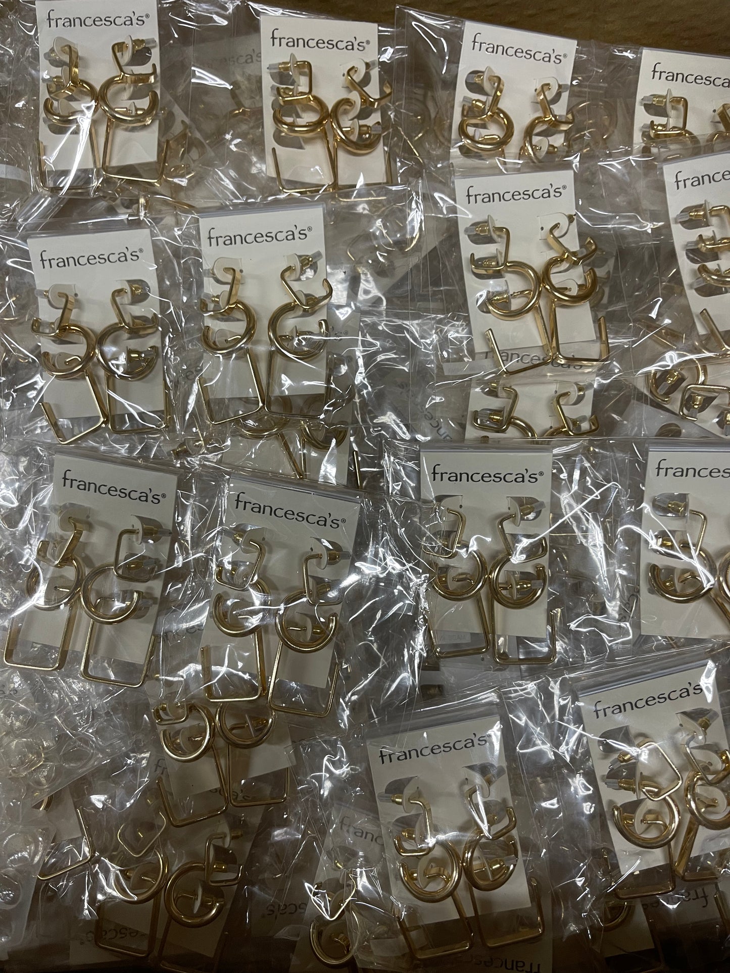 Francesca’s Square Hoop Earrings Wholesale
